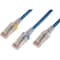 Siemon CBL ASSY MOD 26-4PR STRANDED, CAT6 T568A/B 7FT MC6, BLUE W/CLEAR BOOT MC6-07-06 - alternate 6
